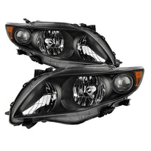 Load image into Gallery viewer, xTune Toyota Corolla 2009-2010 OEM Style Headlights - Black HD-JH-TCO09-AM-BK - eliteracefab.com