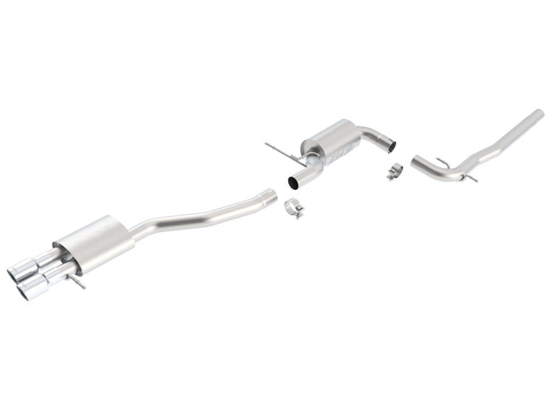 Borla 06-07 VW Jetta 2.5 / 08-10 Jetta SEL/SE/S SS Catback Exhaust - eliteracefab.com