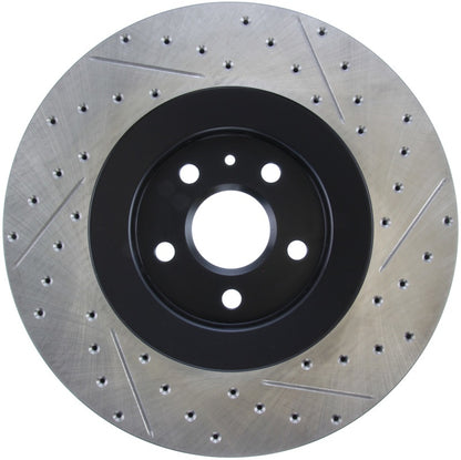 StopTech Drilled & Slotted Right Sport Brake Rotor for 2009 Cadillac CTS-V - eliteracefab.com