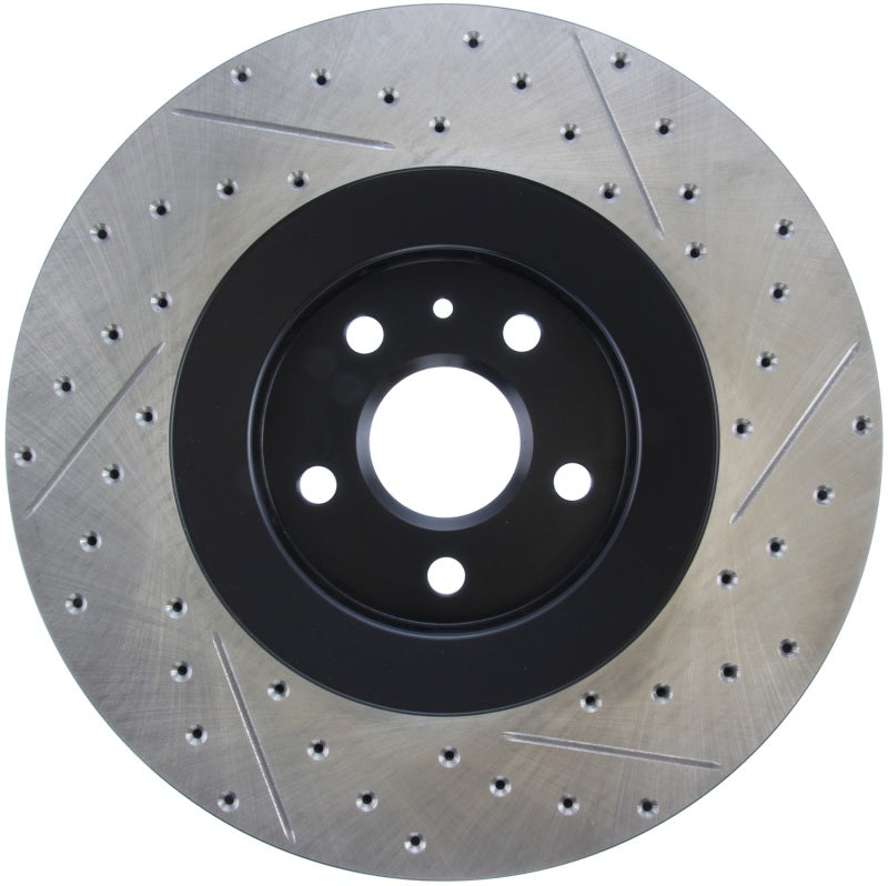 StopTech Drilled & Slotted Right Sport Brake Rotor for 2009 Cadillac CTS-V - eliteracefab.com