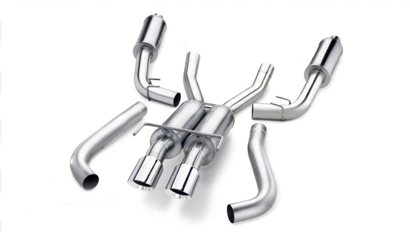 Corsa 96-02 Dodge Viper GTS 8.0L V10 Polished Sport Cat-Back Exhaust w/3in Inlet - eliteracefab.com