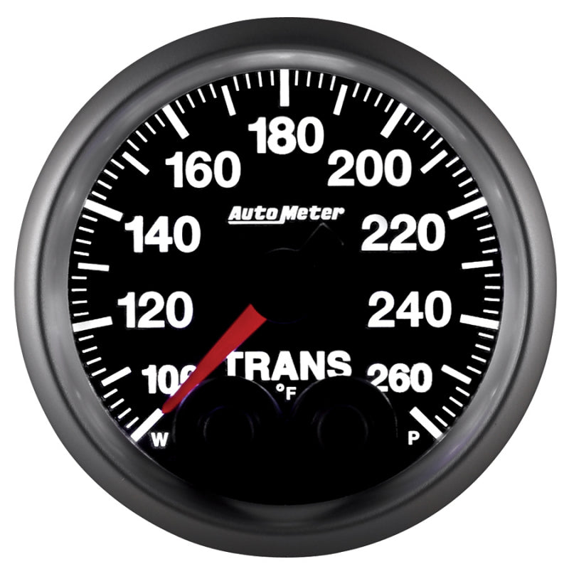 Autometer Elite 52mm 100-260 Degress F Trans Temperature Peak and Warn Gauge w/ Electonic Control 5658