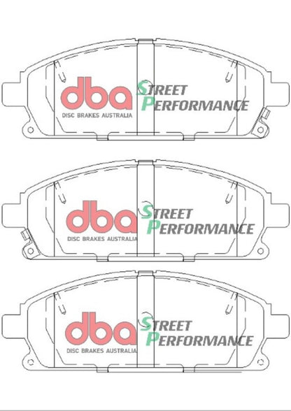 DBA Street Performance Front Brake Pads - DB1333SP DBA