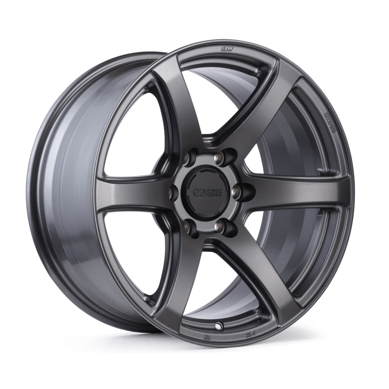 Enkei Cyclone 17x9 6x139.7 0mm Offset 106.1 Bore - Matte Gunmetal Wheel - eliteracefab.com