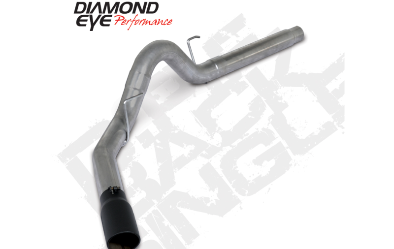 Diamond Eye 18-19 Ford 3.0L Powerstroke F150 - 4in 409SS DPF Back Exhaust Kit w/ Tip 4512BRA-DEBK Diamond Eye Performance