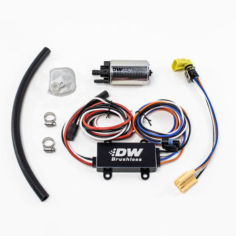 DeatschWerks DW440 440lph Brushless Fuel Pump w/ PWM Controller - eliteracefab.com