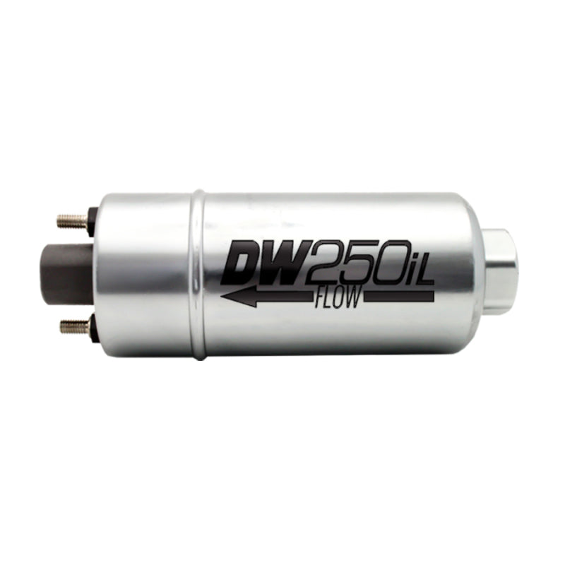 DeatschWerks 250LPH In-Line External Fuel Pump (No Bracket) - eliteracefab.com