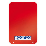 Sparco Mud Flap Pair Red