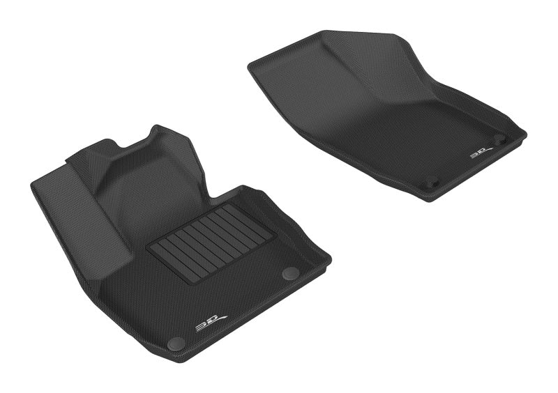3D MAXpider L1AD03911509 2015-2018 Audi Q3 Kagu 1st Row Floormat - Black