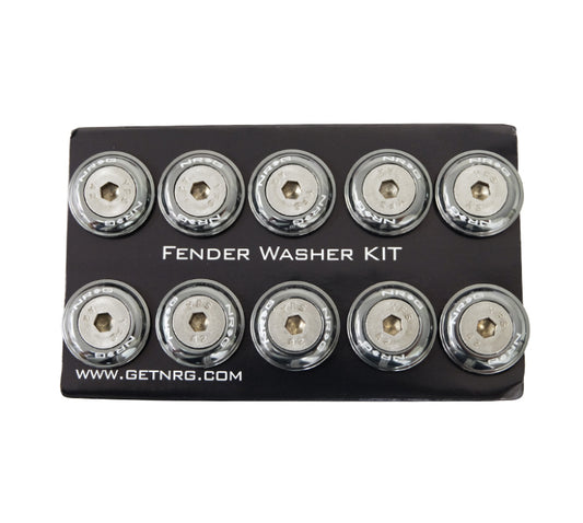 NRG Innovations FW-100 Fender Washer Kit for Plastic - Gunmetal - 10pc – FW-100GM