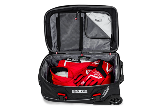 Sparco Bag Tavel BLK/SIL - eliteracefab.com