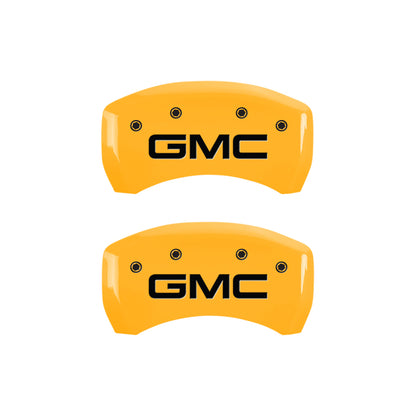 MGP 4 Caliper Covers Engraved Front & Rear MGP Black finish silver ch MGP
