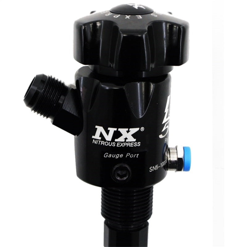 Nitrous Express Lightning 500 Bottle Valve (Fits 10lb Bottles) - eliteracefab.com