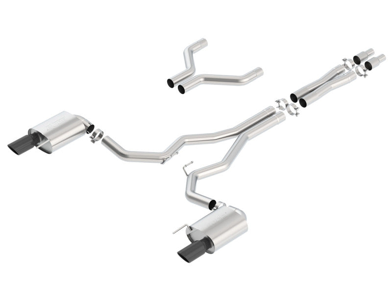 Borla 15-17 Ford Mustang GT 5.0L V8 S-Type Catback Exhaust - eliteracefab.com