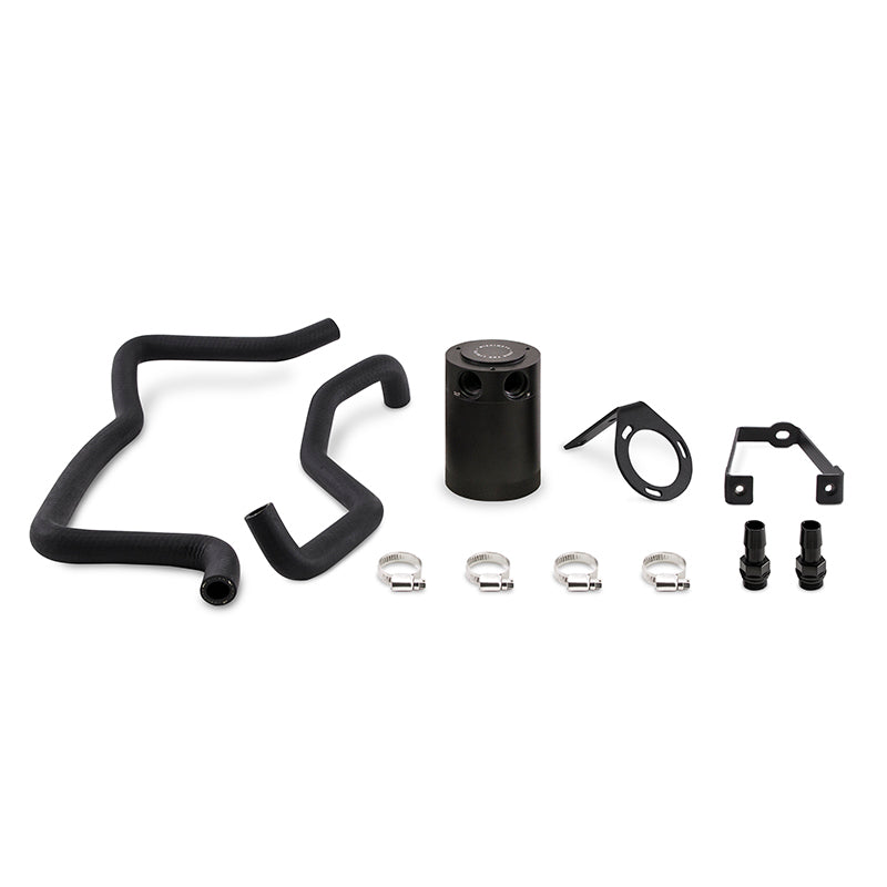 Mishimoto 2015+ Dodge Charger / 2015+ Chrysler 300C 5.7L Direct Fit Oil Catch Can Kit - Black - eliteracefab.com