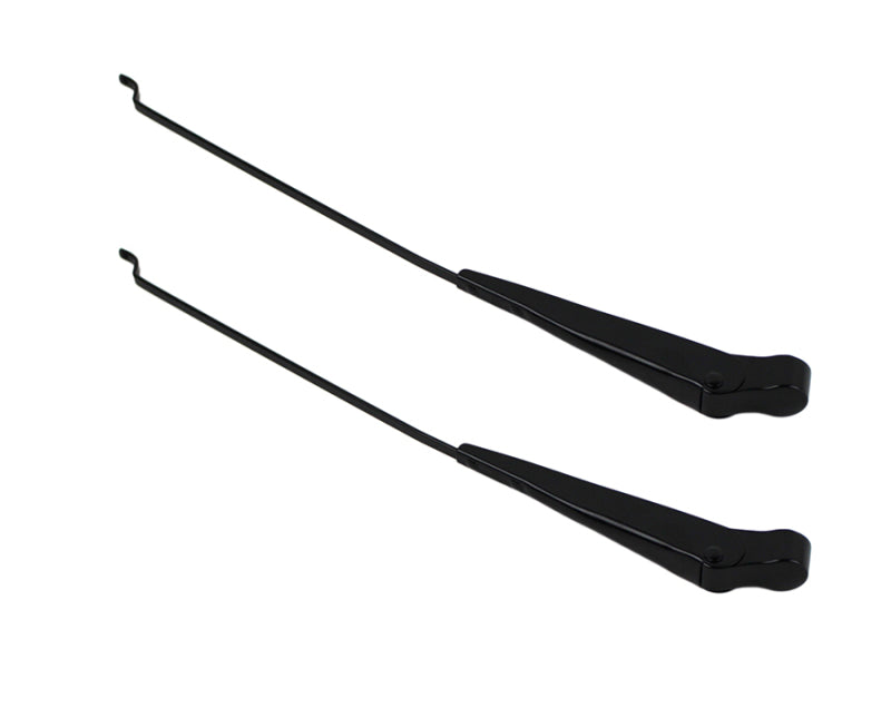 Kentrol 68-86 Jeep Windshield Wiper Arms Pair CJ - Powdercoat Black - eliteracefab.com