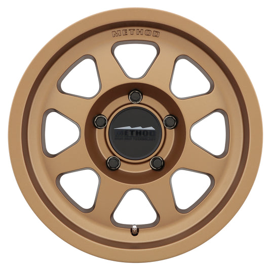 Method MR701 17x7.5 +30mm Offset 5x4.5 73mm CB Method Bronze Wheel - eliteracefab.com