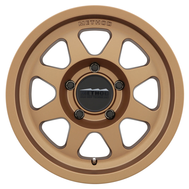 Method MR701 17x8.5 0mm Offset 5x150 110.5mm CB Method Bronze Wheel - eliteracefab.com