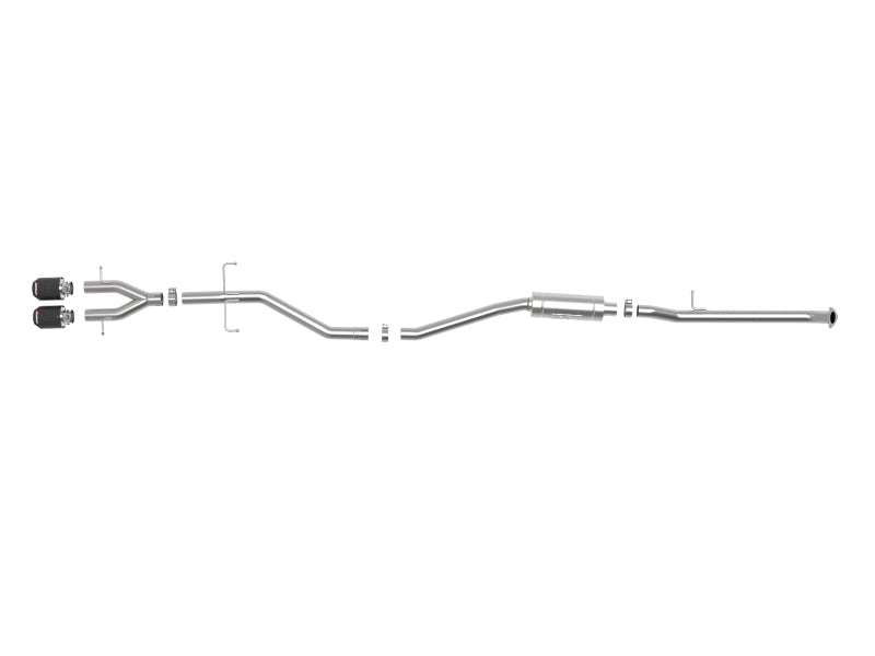 aFe Takeda 2.5in 304SS Cat-Back Exhaust System 17-20 Honda Civic SI Coupe L4-1.5L (t) aFe