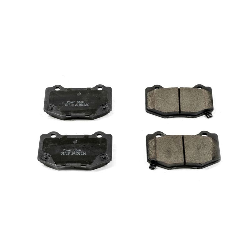 Power Stop 16-19 Chevrolet Camaro Rear Z16 Evolution Ceramic Brake Pads - eliteracefab.com