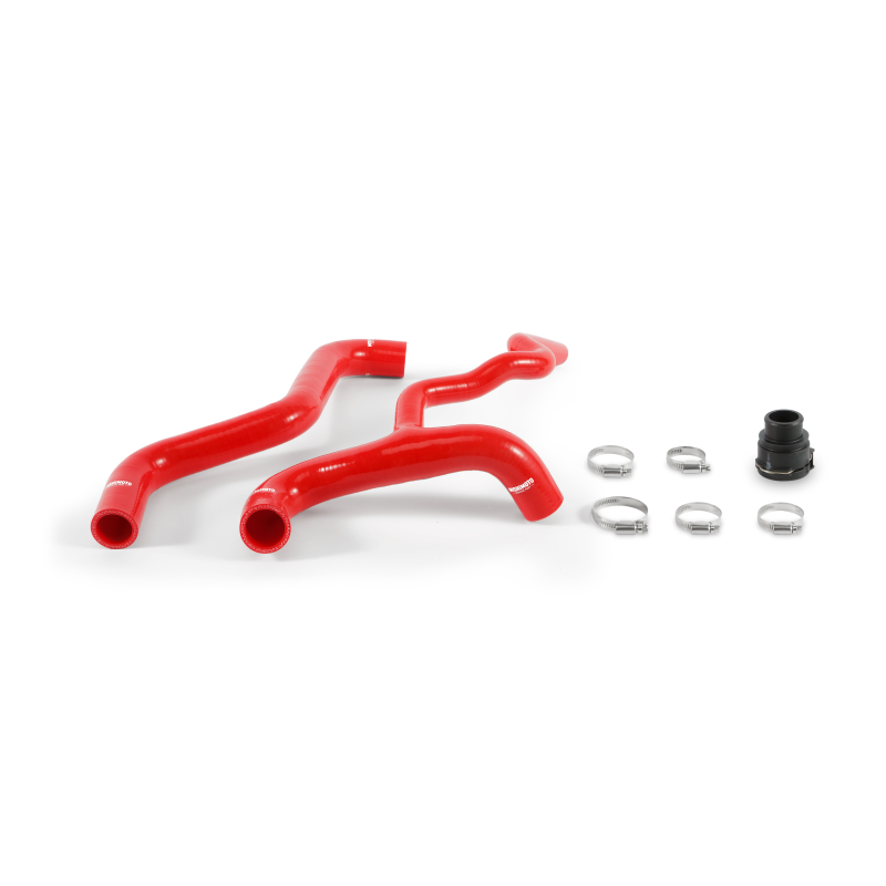 Mishimoto 2012+ Fiat 500 Abarth/Turbo Red Silicone Radiator Hose Kit - eliteracefab.com
