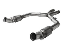 Load image into Gallery viewer, KOOKS 2-1/2&quot; CATTED X-PIPE (05-10 MUSTANG GT) - eliteracefab.com