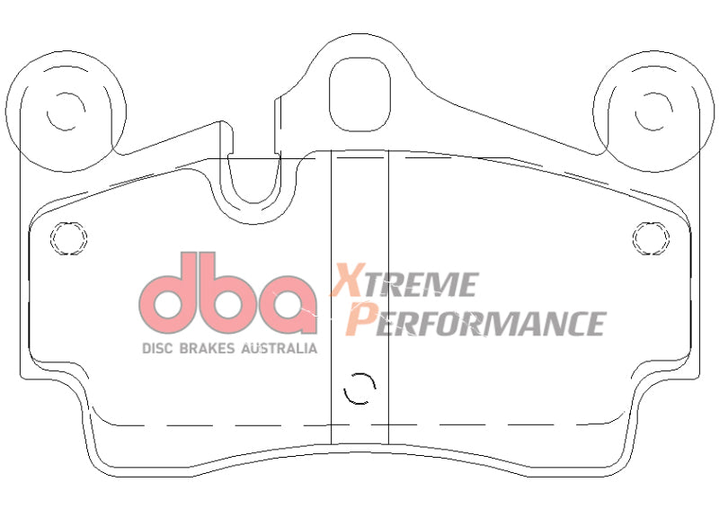 DBA Extreme Performance Rear Brake Pads - DB1677XP DBA