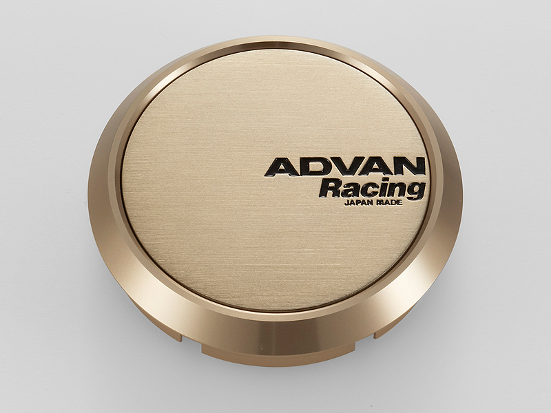 Advan V1214 63mm Flat Centercap - Bronze Alumite
