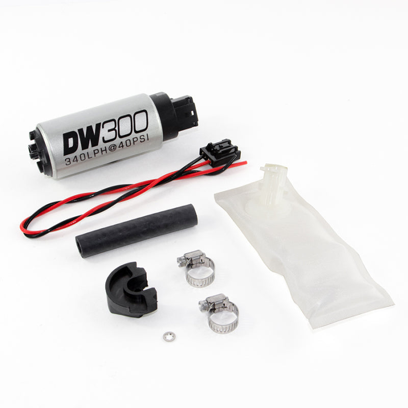 DeatschWerks 94+ Nissan 240sx/Silvia S14/S15 DW300 340 LPH In-Tank Fuel Pump w/ Install Kit - eliteracefab.com