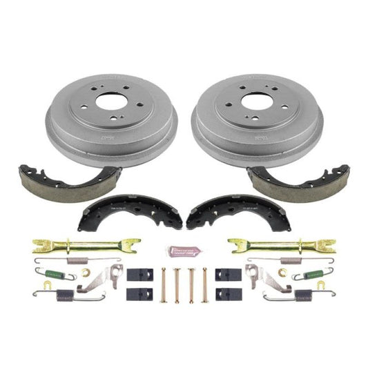 Power Stop 03-07 Honda Accord Coupe Rear Autospecialty Drum Kit - eliteracefab.com