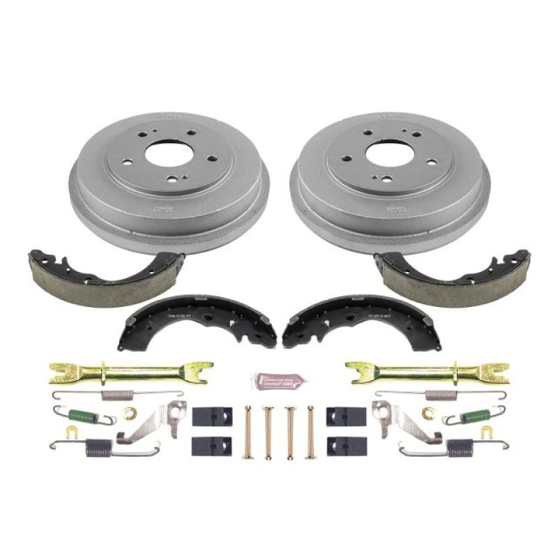 Power Stop 03-07 Honda Accord Coupe Rear Autospecialty Drum Kit - eliteracefab.com