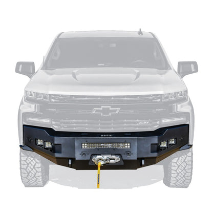 Westin 19-21 Chevrolet Silverado 1500 (Excl. Diesel & LD) Pro-Series Front Bumper - Textured Black Westin