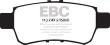 Load image into Gallery viewer, EBC 05-10 Honda Odyssey 3.5 Ultimax2 Rear Brake Pads - eliteracefab.com