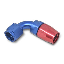 Load image into Gallery viewer, Russell Performance -4 AN Red/Blue 90 Degree Full Flow Hose End