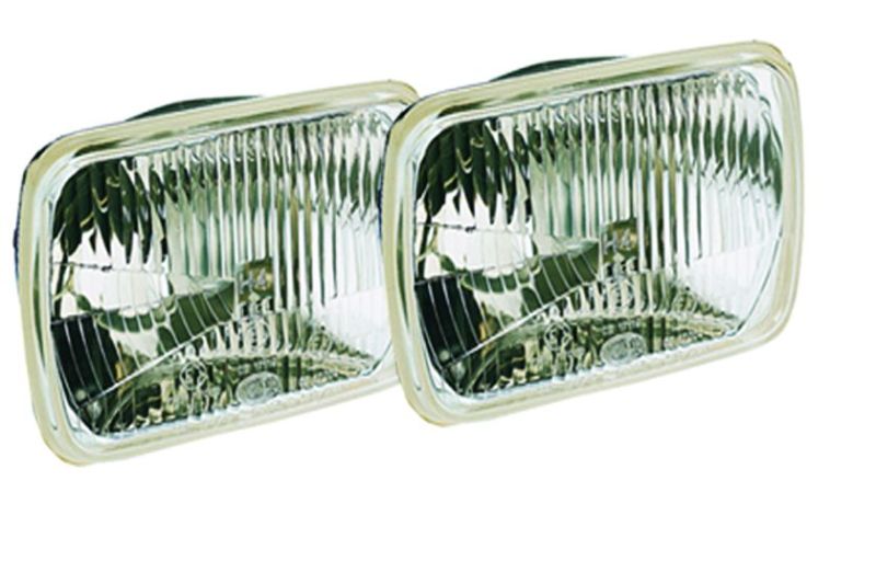 Hella Vision Plus 8in x 6in Sealed Beam Conversion Headlamp Kit (Legal in US for MOTORCYLCES ONLY) - eliteracefab.com