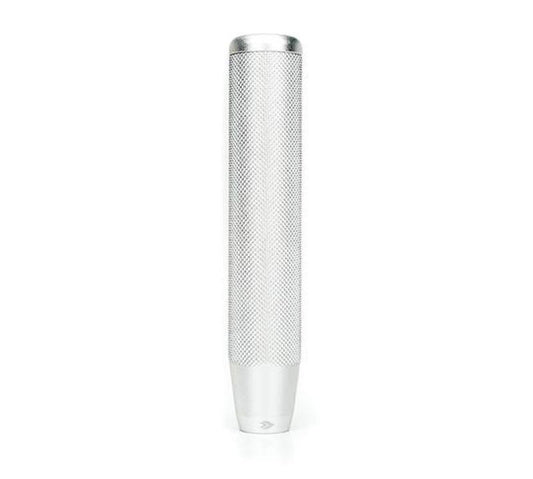 NRG Innovations Hidden Gem Knurled Long Shift Knob - 175mm - Silver - SK-810SL