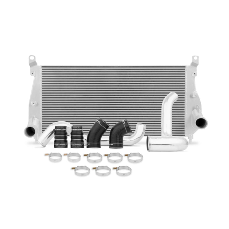 Mishimoto 02-04.5 Chevrolet 6.6L Duramax Intercooler Kit w/ Pipes (Silver) Mishimoto