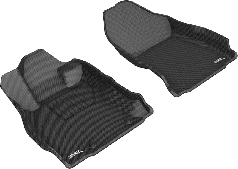 3D MAXpider L1SB02411509 2019-2020 Subaru Forester Kagu 1st Row Floormat - Black