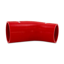 Load image into Gallery viewer, Mishimoto Silicone Reducer Coupler 45 Degree 2.25in to 2.5in - Red