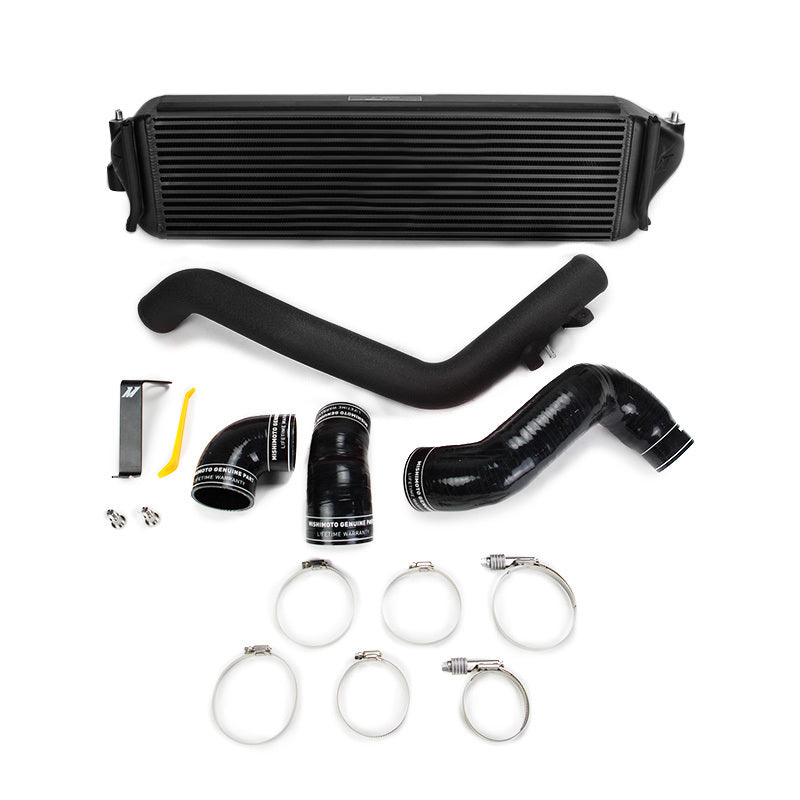 Mishimoto 2017+ Honda Civic Type R Intercooler Kit - Black Intercooler Black Pipes - eliteracefab.com