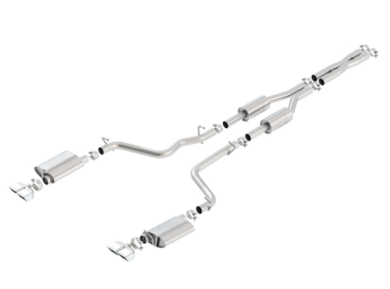 2009-2014 Dodge Challenger R/T Cat-Back Exhaust System ATAK Part # 140708 - eliteracefab.com