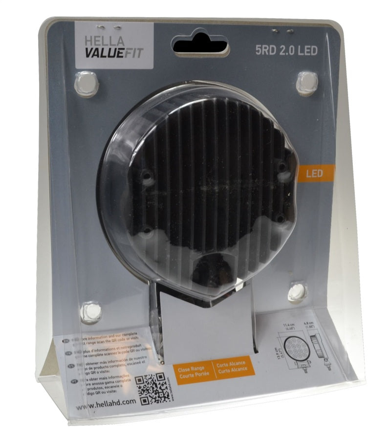 Hella ValueFit Work Light 5RD 2.0 LED MV CR LT - eliteracefab.com