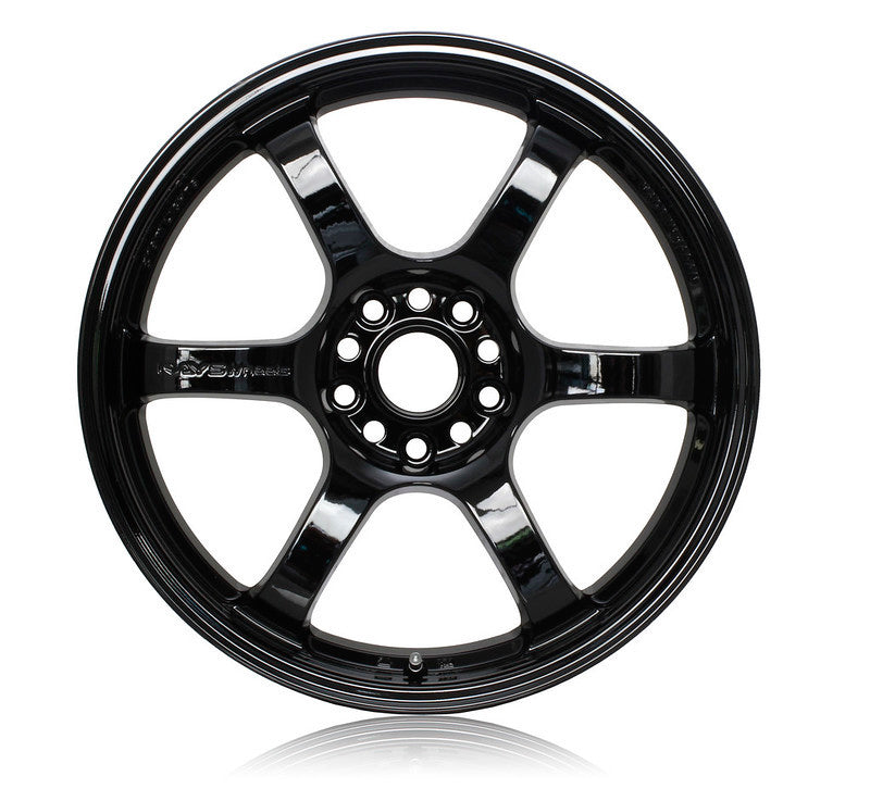 Gram Lights 57CR 18x10.5 +12 5x114.3 Gloss Black Wheel - eliteracefab.com