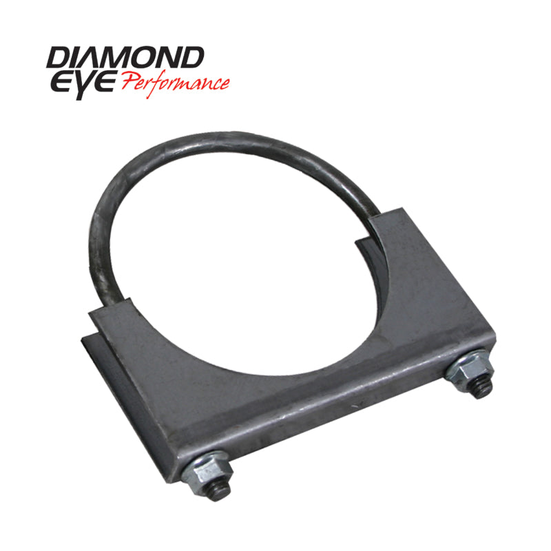 Diamond Eye CLAMP 3-1/2in 3/8in U-BOLT 11 GAUGE SADDLE HEAVY DUTY Diamond Eye Performance