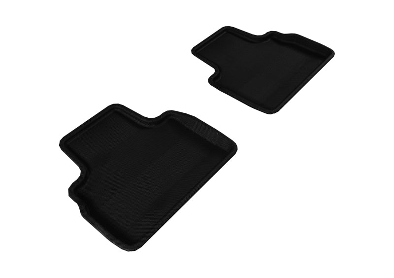 3D MAXpider L1IN00321509 2009-2017 Infiniti QX70/FX35/50/50S Kagu 2nd Row Floormats - Black 3D MAXpider