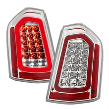 Load image into Gallery viewer, ANZO 11-14 Chrysler 300 LED Taillights Chrome w/ Sequential - eliteracefab.com