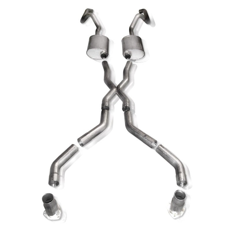 Stainless Works Chevy Camaro 1967-69 Exhaust 2.5in X-Pipe Stainless Works