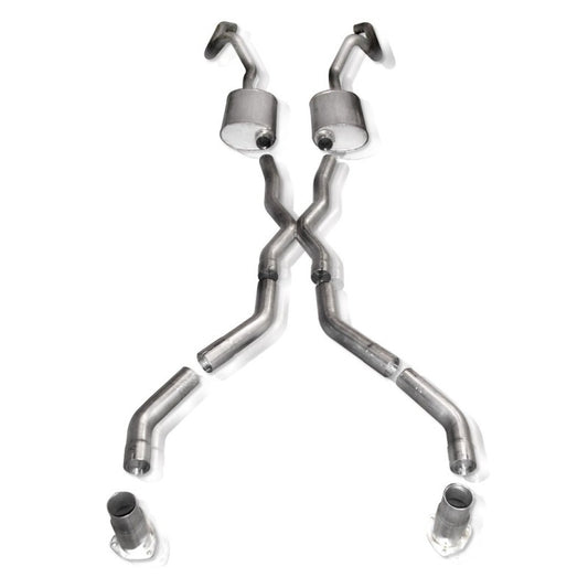 Stainless Works Chevy Camaro 1967-69 Exhaust 2.5in X-Pipe Stainless Works