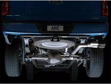 Load image into Gallery viewer, AWE 0FG 21+ Ford F150 Dual Side Exit Cat-Back Exhaust - 4.5in Diamond Black Tips - eliteracefab.com