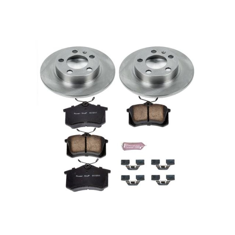 Power Stop 98-10 Volkswagen Beetle Rear Autospecialty Brake Kit - eliteracefab.com